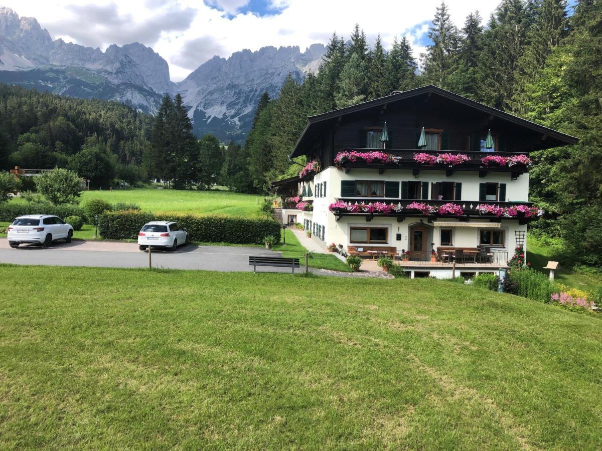 Otto Steiner Appartements Pension Ellmau & Wilder Kaiser Exterior foto