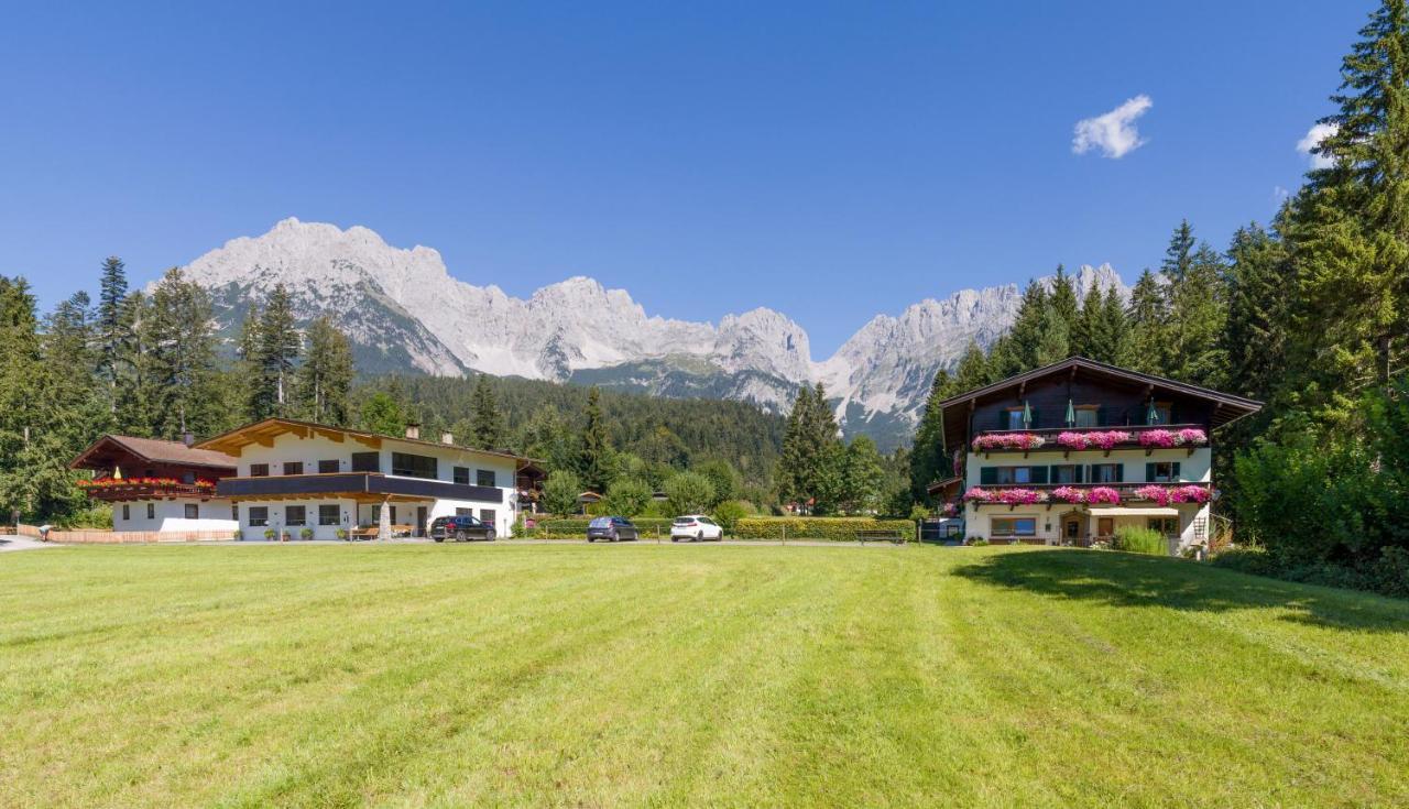 Otto Steiner Appartements Pension Ellmau & Wilder Kaiser Exterior foto