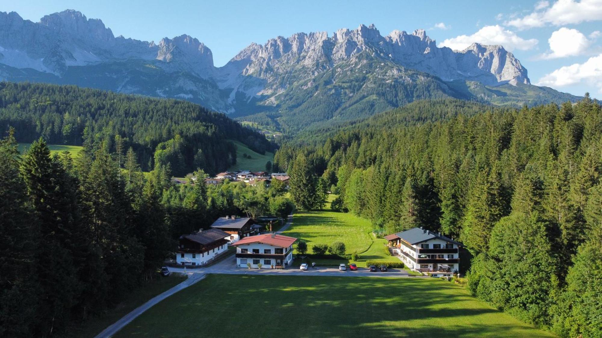 Otto Steiner Appartements Pension Ellmau & Wilder Kaiser Exterior foto
