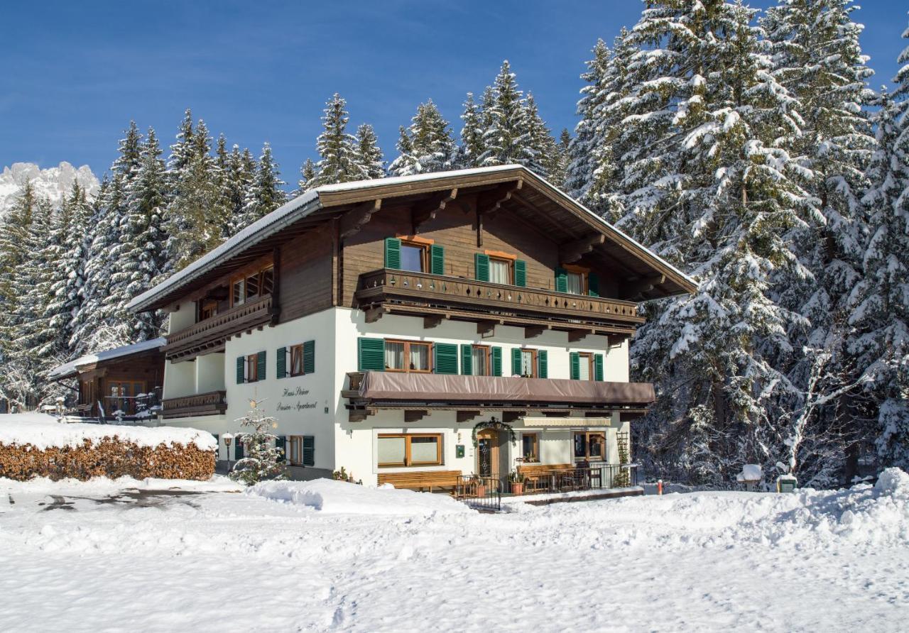 Otto Steiner Appartements Pension Ellmau & Wilder Kaiser Exterior foto